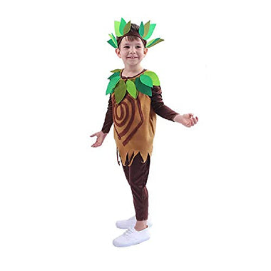 Halloween new children's Groot costumes,make-up party cute tree people stage performance costumes.
