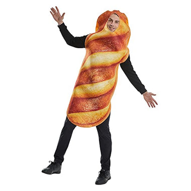 Halloween Bread Cosplay Costumes,Carnival Party Food Dress Up Costumes,Adult Sponge Stage Performance Costumes.