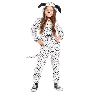 Halloween children's dalmatian costumes,puppy animal cosplay costumes.