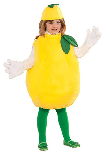 Yellow lemon costume,new children's one-piece,cosplay cute cartoon stage costume.
