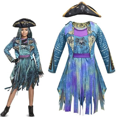 Halloween new Descendants cosplay costumes,children's stage performance costumes.