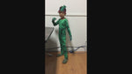 Halloween horror game Siren Head green siren head costumes,children role-playing suits.