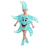 children's marine animal costume,seahorse octopus starfish crab Halloween dance costume.