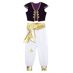 Halloween Aladdin magic lamp cosplay suits,Aladdin prince cosplay costume,children's live-action costume.
