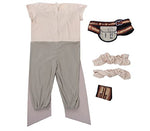 white soldier dark warrior cosplay Halloween costume,Star Wars Force Awakens Rey Girl Scavenger Rey costume.