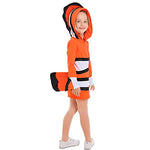 clownfish parent-child costumes,ocean theme party costumes,Halloween cosolay stage performance costumes.