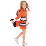 clownfish parent-child costumes,ocean theme party costumes,Halloween cosolay stage performance costumes.