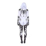 Lycra 3D Digital Printing Costumes,Women's Cape Big Spider Print Tights,Halloween Stage Performance Cosplay Costumes.