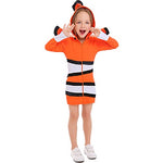 clownfish parent-child costumes,ocean theme party costumes,Halloween cosolay stage performance costumes.