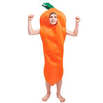 children carrot costume,Halloween carrot cosplay costume.