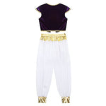 Halloween Aladdin magic lamp cosplay suits,Aladdin prince cosplay costume,children's live-action costume.