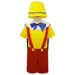 Halloween Long Nose Children's Cosplay Suits,Pinocchio Stage Performance Costumes,Masquerade Dress Up Costumes.