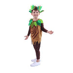 Halloween new children's Groot costumes,make-up party cute tree people stage performance costumes.