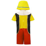 Halloween Long Nose Children's Cosplay Suits,Pinocchio Stage Performance Costumes,Masquerade Dress Up Costumes.