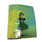 Quenny children's Irish leprechaun dress,Halloween St. Patrick's Day Costume.