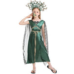 Halloween Dress Up Costumes,Children's Greek Mythology Medusa Gorgon Cosplay Performance Costumes.
