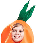 children carrot costume,Halloween carrot cosplay costume.