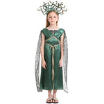 Halloween Dress Up Costumes,Children's Greek Mythology Medusa Gorgon Cosplay Performance Costumes.