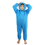 Halloween Children's Performance Costumes,Cookie Monster One-Piece Pajamas Cosplay Costumes,Party Dress Up Costumes.