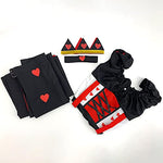 Halloween cosplay Red Heart Queen costumes,Alice in Wonderland Heart Queen Dresses.