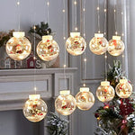 LED Christmas lamp Old Man Snowman Christmas Tree Decorative lamp