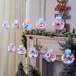 LED Christmas lamp Old Man Snowman Christmas Tree Decorative lamp