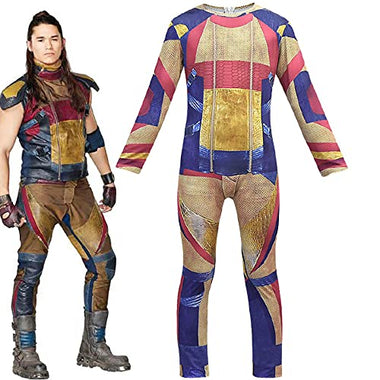 Halloween adult Descendants peripheral one-piece romper,Halloween cosplay performance costumes.