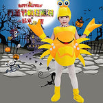 Halloween children's costume,cartoon animal performance costume,babys' Nemo crab costume.