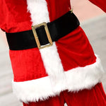 Christmas Santa Claus costumes,increased and thicker party performance costumes,adult male Santa Claus clothes.