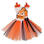 Halloween clownfish Nemo costumes,girls' Finding Nemo costume,children's tutu dresses.