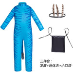 children's Avatar costume,cosplay tights stage costume.