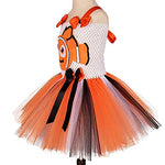 Halloween clownfish Nemo costumes,girls' Finding Nemo costume,children's tutu dresses.