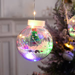 LED Christmas lamp Old Man Snowman Christmas Tree Decorative lamp