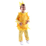 children's halloween flowers blossoming like the sun cosplay costume,stage performance party costume.