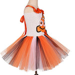 Halloween clownfish Nemo costumes,girls' Finding Nemo costume,children's tutu dresses.