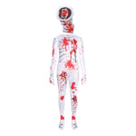 Halloween children's party performance costumes,children's siren head cosplay costumes,zipper one-piece suits.