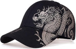 Chinese New Year Dragon Artistic Hip-hop Hip-hop Skateboarding Baseball Hat for Men and Women