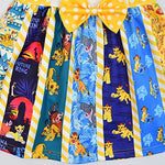 Halloween New Digital Print Lion King Costumes,Girls' Stage Performance Princess Dresses,Bow Puffy Dress Up Costumes.