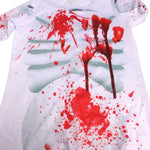 Halloween children's party performance costumes,children's siren head cosplay costumes,zipper one-piece suits.