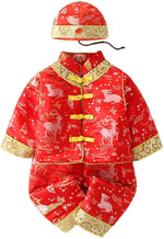 new babys' chinese style suits,boys' and girls' Tang suits,chinese style velvet New Year greetings clothes.