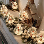 LED Christmas lamp Old Man Snowman Christmas Tree Decorative lamp