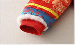 autumn and winter babys' clothes,baby-boys' Chinese style hooded jumpsuits,new year's winter clothes.