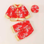 new babys' chinese style suits,boys' and girls' Tang suits,chinese style velvet New Year greetings clothes.