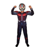 Halloween Children Ant-Man cosplay Ant Chivalrous Party Stage Performance Jumpsuit Mask