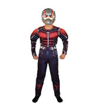 Halloween Children Ant-Man cosplay Ant Chivalrous Party Stage Performance Jumpsuit Mask