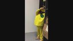 Yellow lemon costume,new children's one-piece,cosplay cute cartoon stage costume.