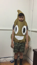 Halloween Sponge Poop Funny Costumes,Festivel Party Parent-Child Costumes,A Piece Of Shit Creative Cosplay Costumes.