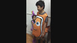 Halloween Adult's Clownfish Costumes,Sea Animal Stage Performance Costumes,Composite Sponge Nemo Cosplay Costumes.