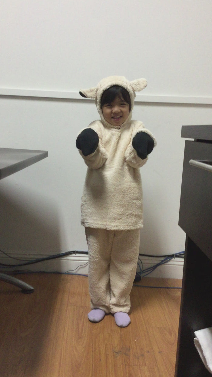 children's little sheep costume,animal fancy costume,cosplay stage performance costume.