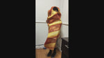 Halloween Bread Cosplay Costumes,Carnival Party Food Dress Up Costumes,Adult Sponge Stage Performance Costumes.